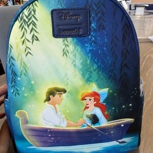 Loungefly Disney Blue and Green Backpack